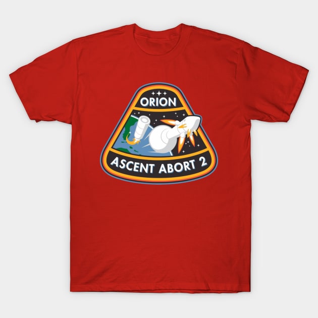 Orion Ascent Abort-2 Mission T-Shirt by Historia